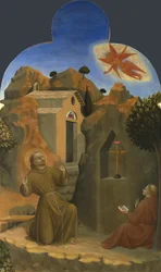 La stigmatizzazione di San Francesco dall