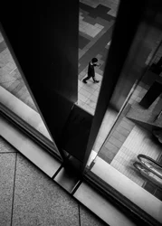 City Walker incorniciato
