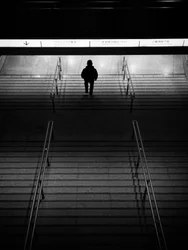 Una passeggiata in solitudine lungo il sentiero