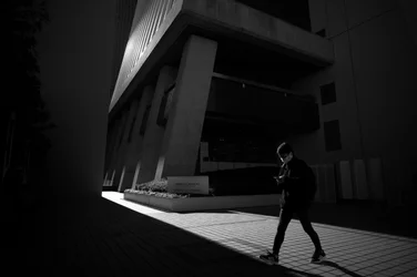 Percorso urbano nella luce