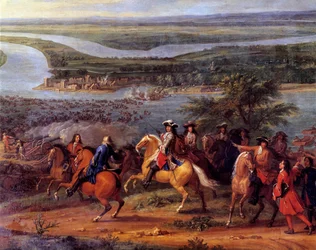 Le azioni del Gran Condé, passaggio del Reno