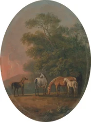 Cavalle e puledri [1795, Royal Academy of Arts, Londra, catalogo della mostra]
