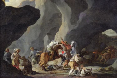 Attacco dei viaggiatori, c.1634-37