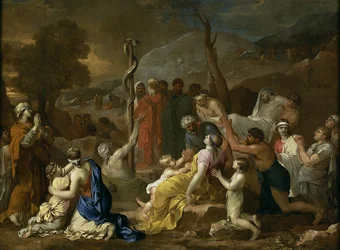 Mosè e il serpente di bronzo