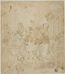 Sacrificio della figlia di Jefte