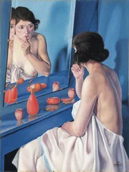 Donna davanti a uno specchio, 1927