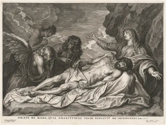 Vergine che sostiene il Cristo morto