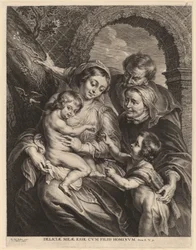 La Sacra Famiglia con il cardellino