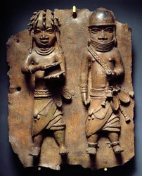 Placca di Benin, rituale per rafforzare il potere mistico dell