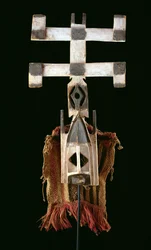 Maschera Dogon Kanaga, Mali