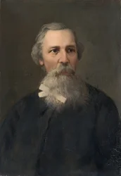 Reverendo John Henry Hughes, Ieuan o Leyn (olio su tela)