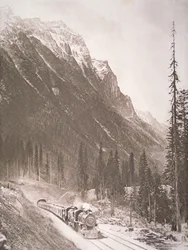 Treno della Canadian Pacific Railway, c.1925