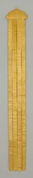 Banderuola/Appeso del Tempio, c. XVIII secolo