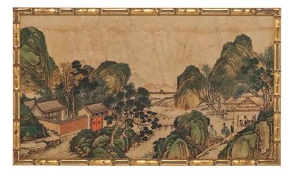 Una delle ventiquattro scene da Il sogno della camera rossa