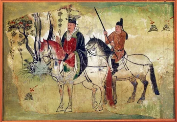 I Cavalli Celesti di Ferghana Manoscritto Tibetano di Touen Houang