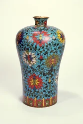 Vaso (smalto cloisonné)