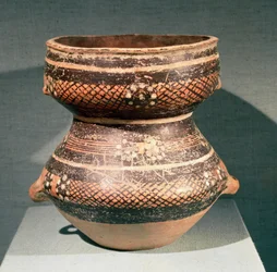 Vaso con vita contratta