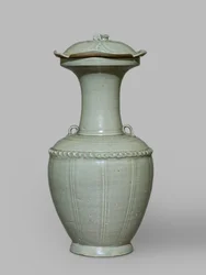 Vaso con coperchio
