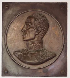 Simon Bolivar, bassorilievo