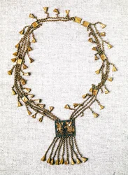 Antichità egiziane: collana d