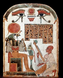 Antichità egizia: stele dell
