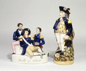 Gruppo di ritratti di Staffordshire della morte di Nelson