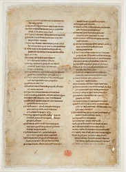 Frammento della Bibbia dal Libro dei Re (la 