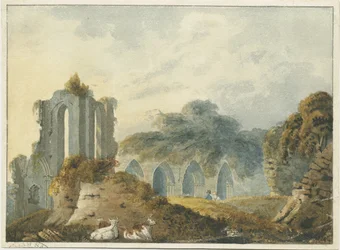 Abbazia di Croxden: acquerello