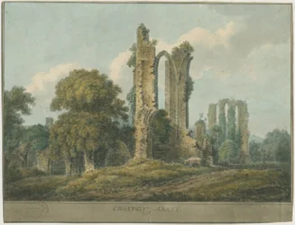 Abbazia di Croxden: acquerello