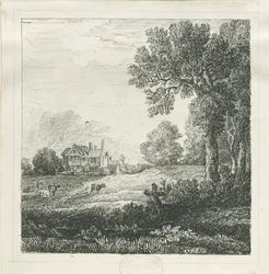 Eccleshall - Biana Hall: disegno a penna e inchiostro