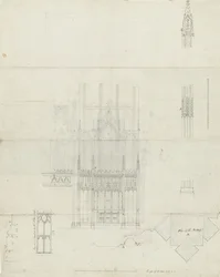 Interno della Cattedrale di Lichfield - Reredos all