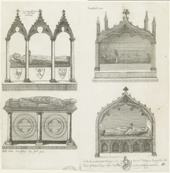 Cattedrale di Lichfield - Tombe