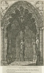 Lichfield Cathedral - Porta Ovest