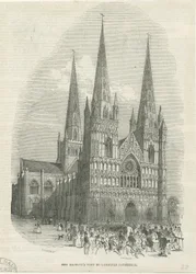 Cattedrale di Lichfield - Facciata Ovest