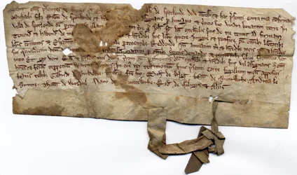 Atti medievali (inchiostro su carta)