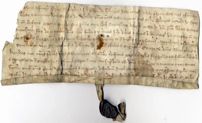 Atti medievali (inchiostro su carta)