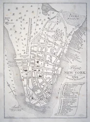 Piano di New York nel 1729