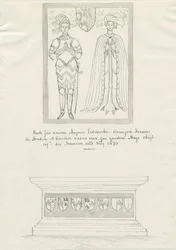Chiesa di Sandon - Tomba di Hugh Erdeswicke e Cecilia [Bassett]