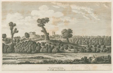 Castello di Tamworth (incisione)