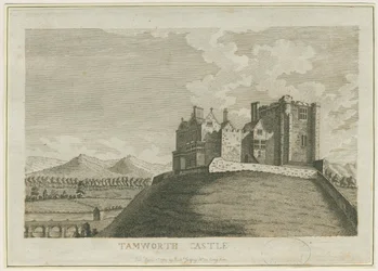Castello di Tamworth (incisione)