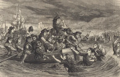 Le Oche Selvatiche – Soldati giacobiti irlandesi lasciano Limerick per la Francia nel 1691