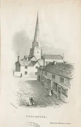 Chiesa di Uttoxeter (litografia)