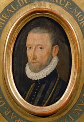 Gaspard de Coligny, ammiraglio, statista, capo del partito ugonotto, assassinato durante San …