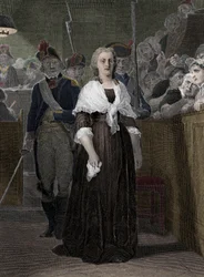 Regina Maria Antonietta (1755-1793) condannata dal Tribunale Rivoluzionario nell