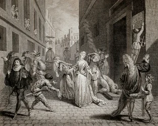 Terrore (1793-1794): Comici italiani (interpretando personaggi della Commedia dell