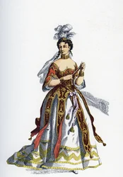 La principessa di Elide - Illustrazione per Opere Complete di Molière