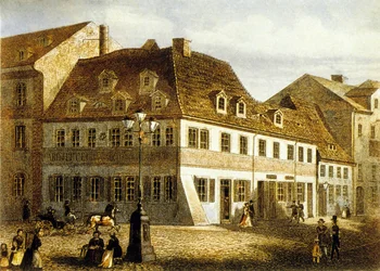 Luogo di nascita del compositore Robert Schumann a Zwickau, Sassonia