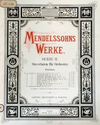 Copertina della partitura 