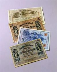Banconote tedesche in circolazione dal 1876 al 1917