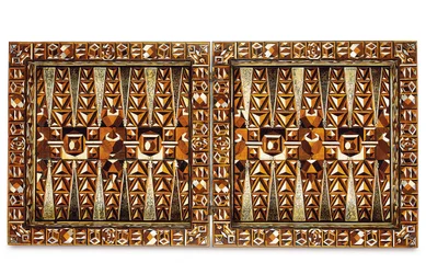 Scatola da gioco intarsiata della Germania meridionale, da Augusta o Norimberga, fine XVI-inizio XVII secolo